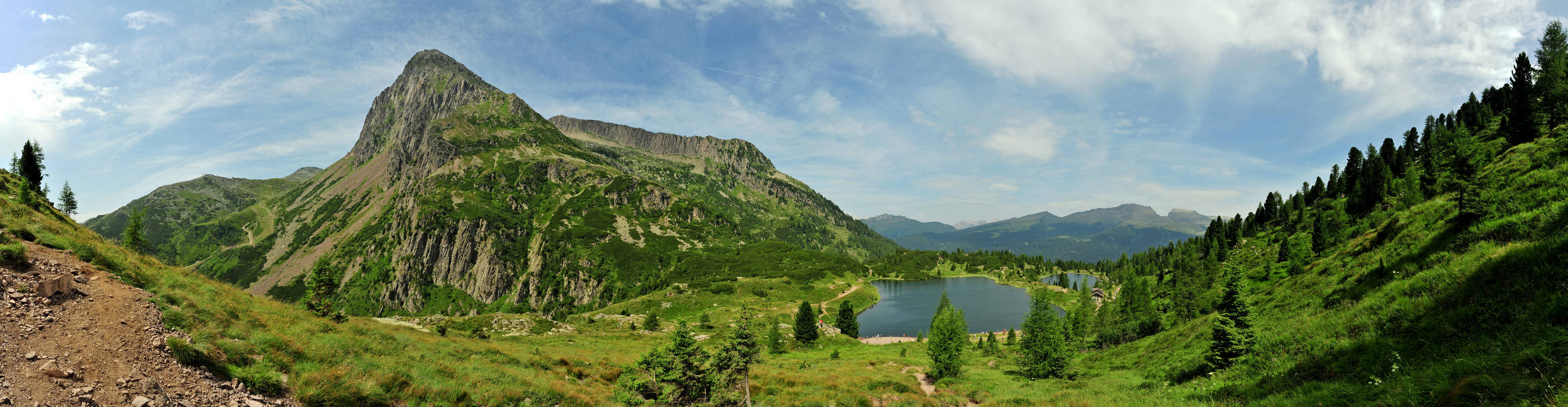 laghi di Colbricon - i piu bei laghi del trentino