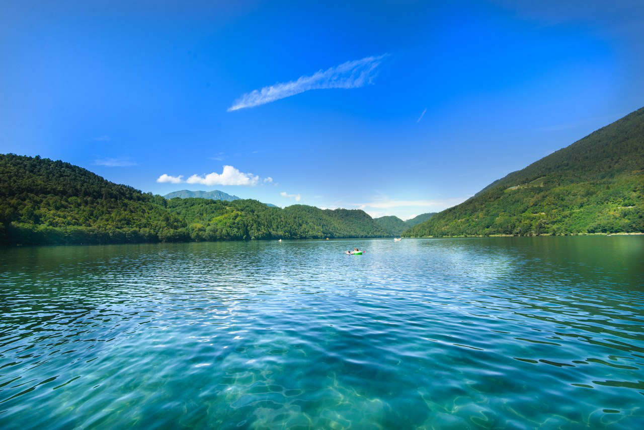 Laghi di Caldonazzo, uno tra i più frequentati laghi del trentino